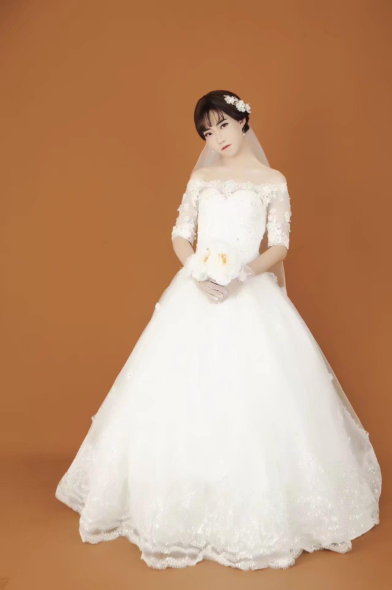 伪娘穿婚纱是一种什么样的体验? - 知乎