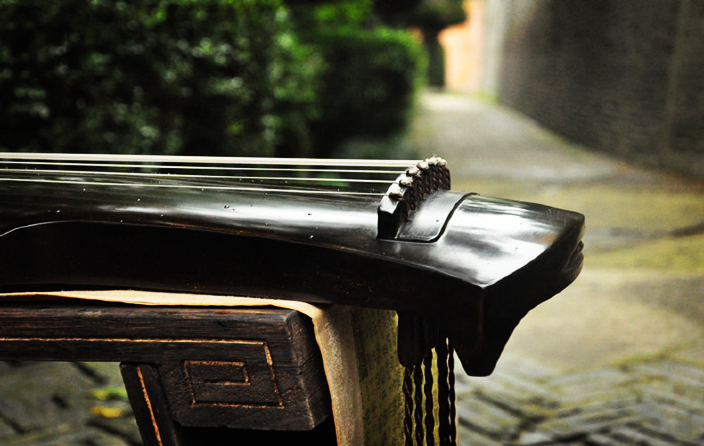 有什么适合做壁纸的古琴美图