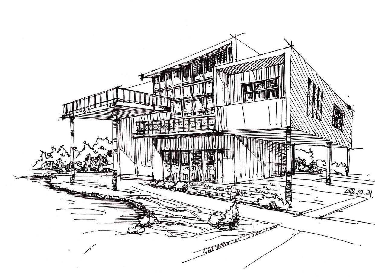 怎么系统地自学钢笔建筑手绘? - 知乎