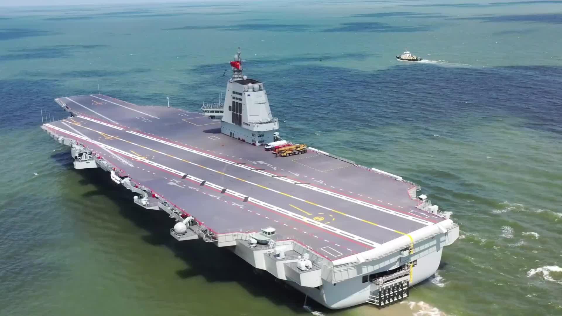 我国第三艘航母福建舰出海开展首次航行试验,具有怎样的意义?