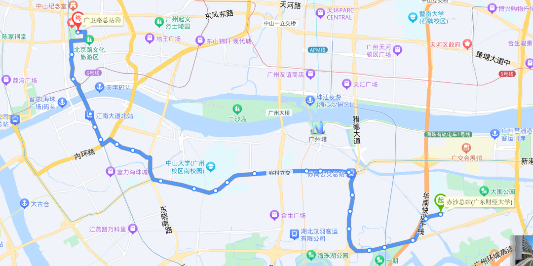 广州市b4公交车路线图图片