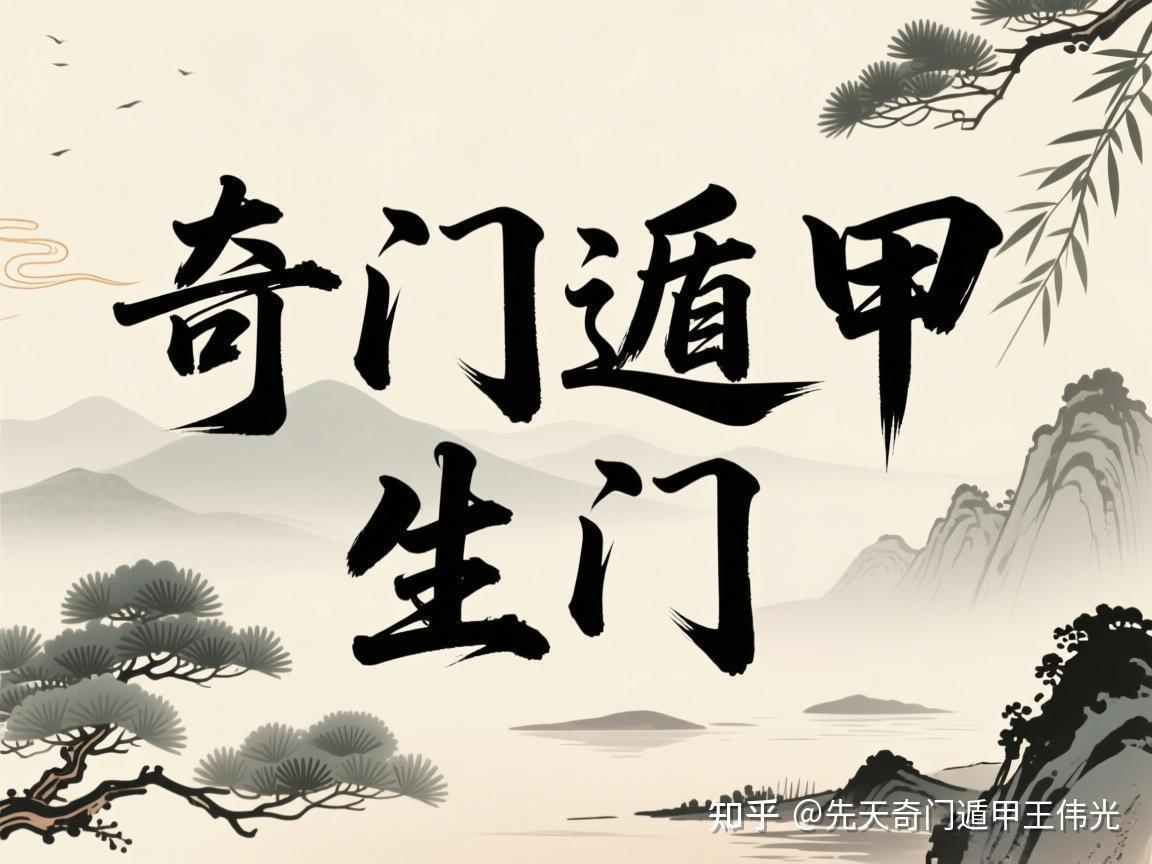 《先天奇门遁甲教程》:奇门遁甲“生门”受克,财运需要运算 - 知乎