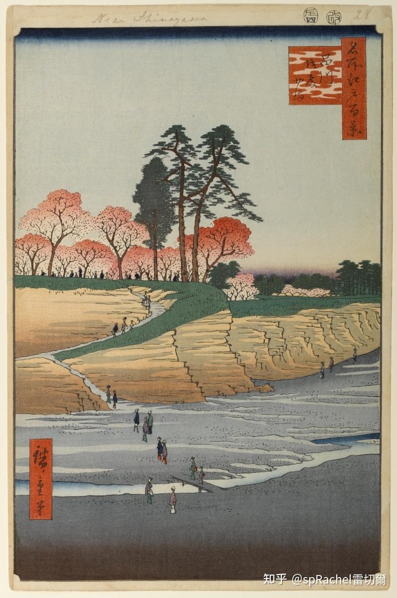 浮世绘中,樱花不谢笙歌不停|东京花见名所今昔对比 - 知乎