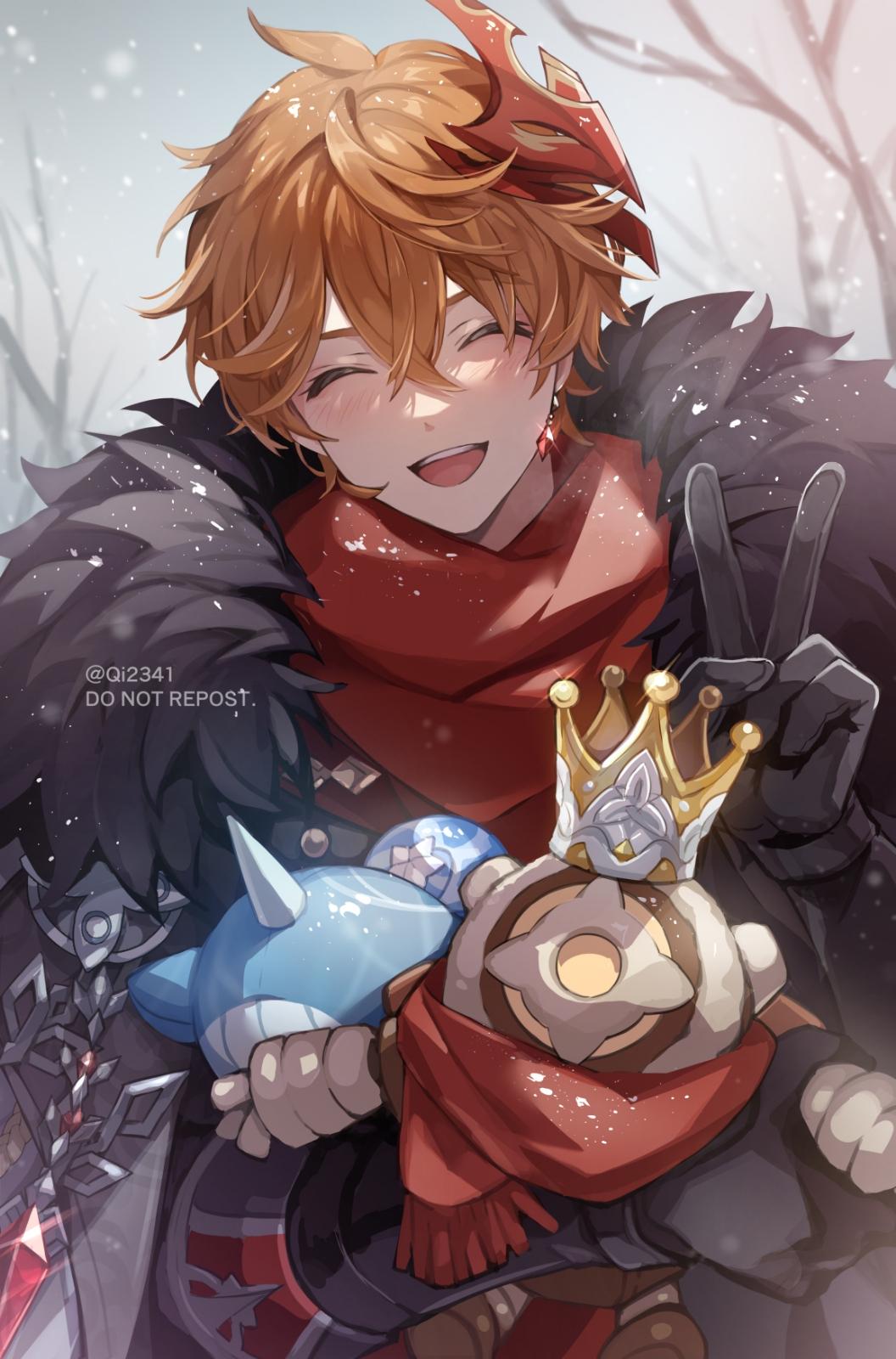 有人有原神公子达达利亚的美图嘛