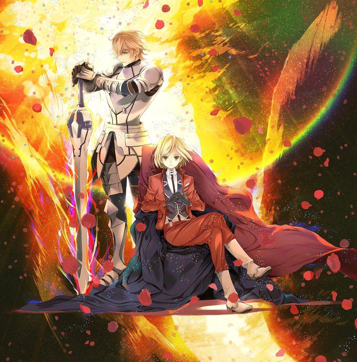 谁能吹一下理想的王圣这张礼装……?