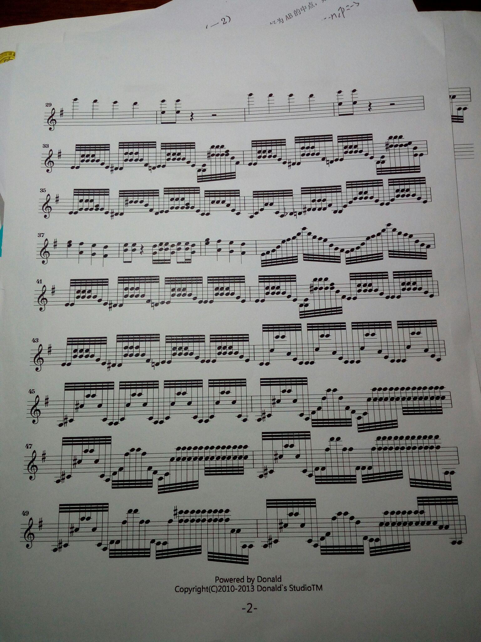 求davidgarrett的wewillrockyou的五线谱