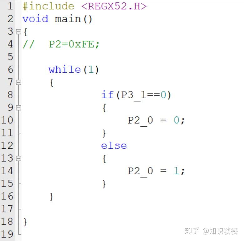 51单片机-独立按键控制led - 知乎