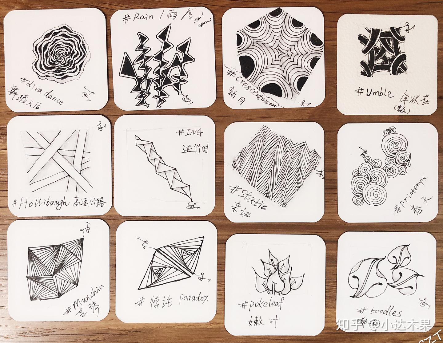 基础指引:禅绕画方法8步骤 - 知乎