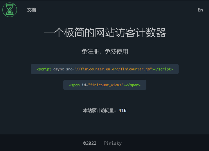Finicounter 