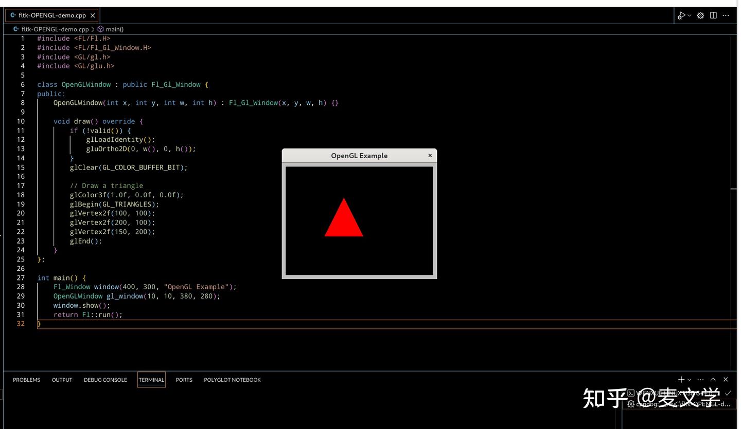试试 FLTK 吧 --- RE: C++除了Qt还有什么GUI库? - 知乎