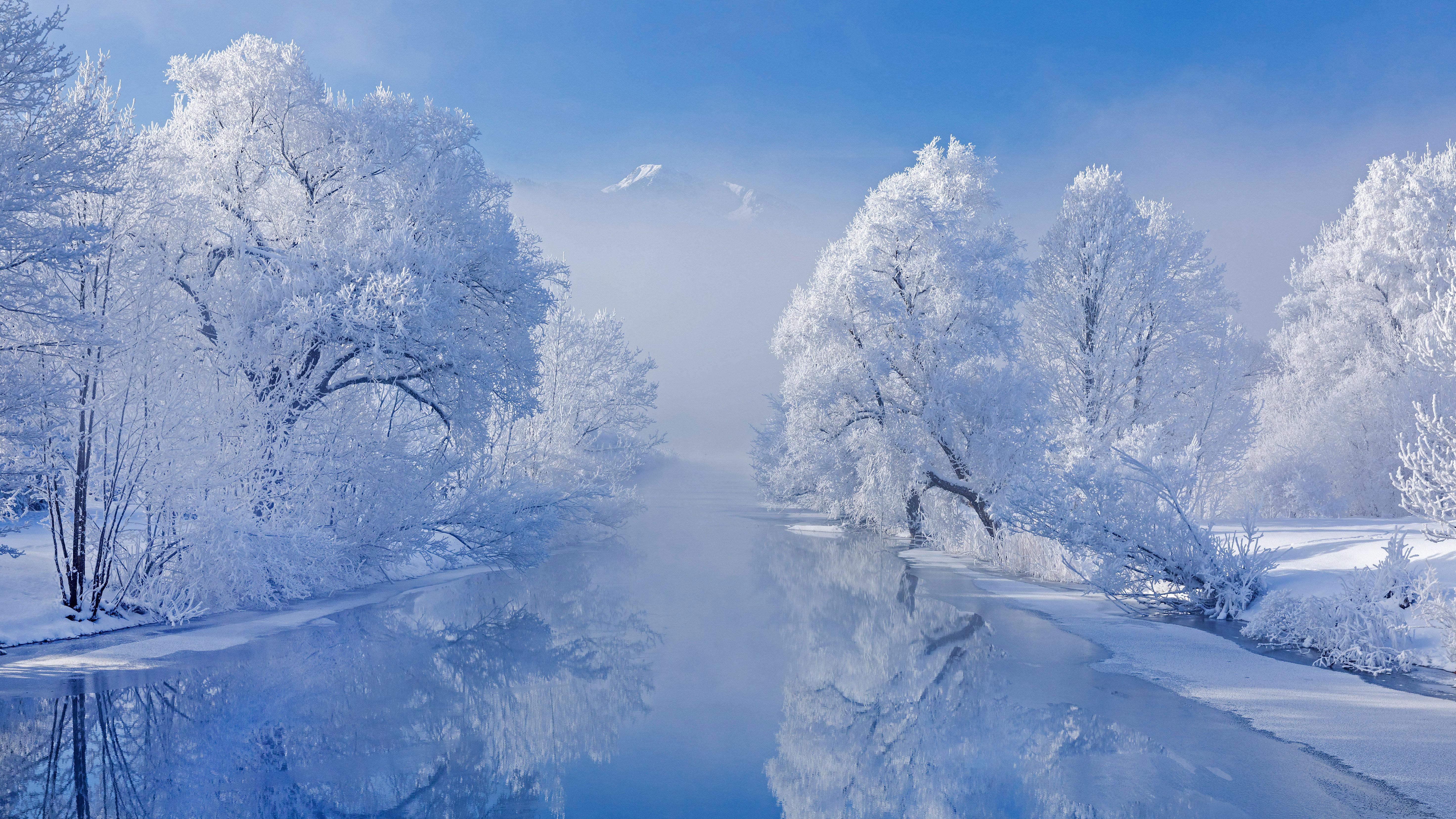 冰雪风景图片 唯美图片