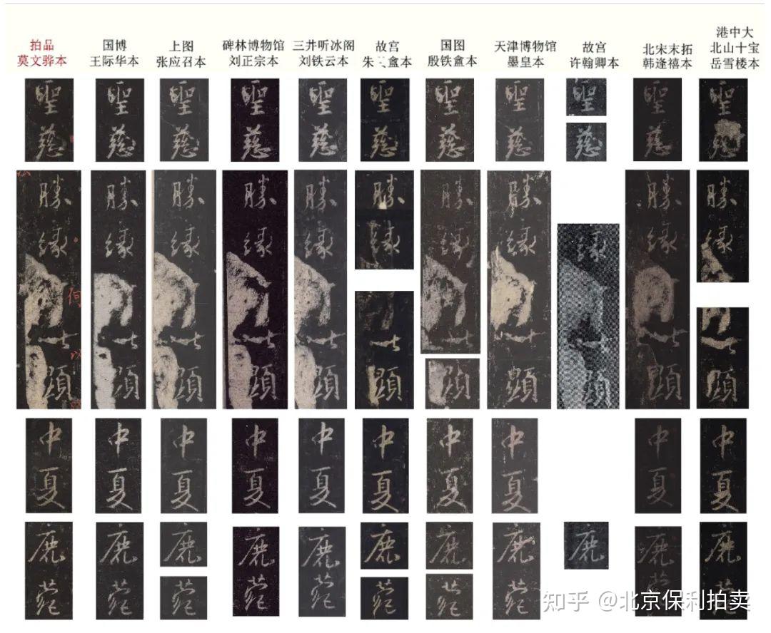 北京保利2022春拍丨北宋拓“三绝本”《圣教序》北京保利拍卖征集- 知乎