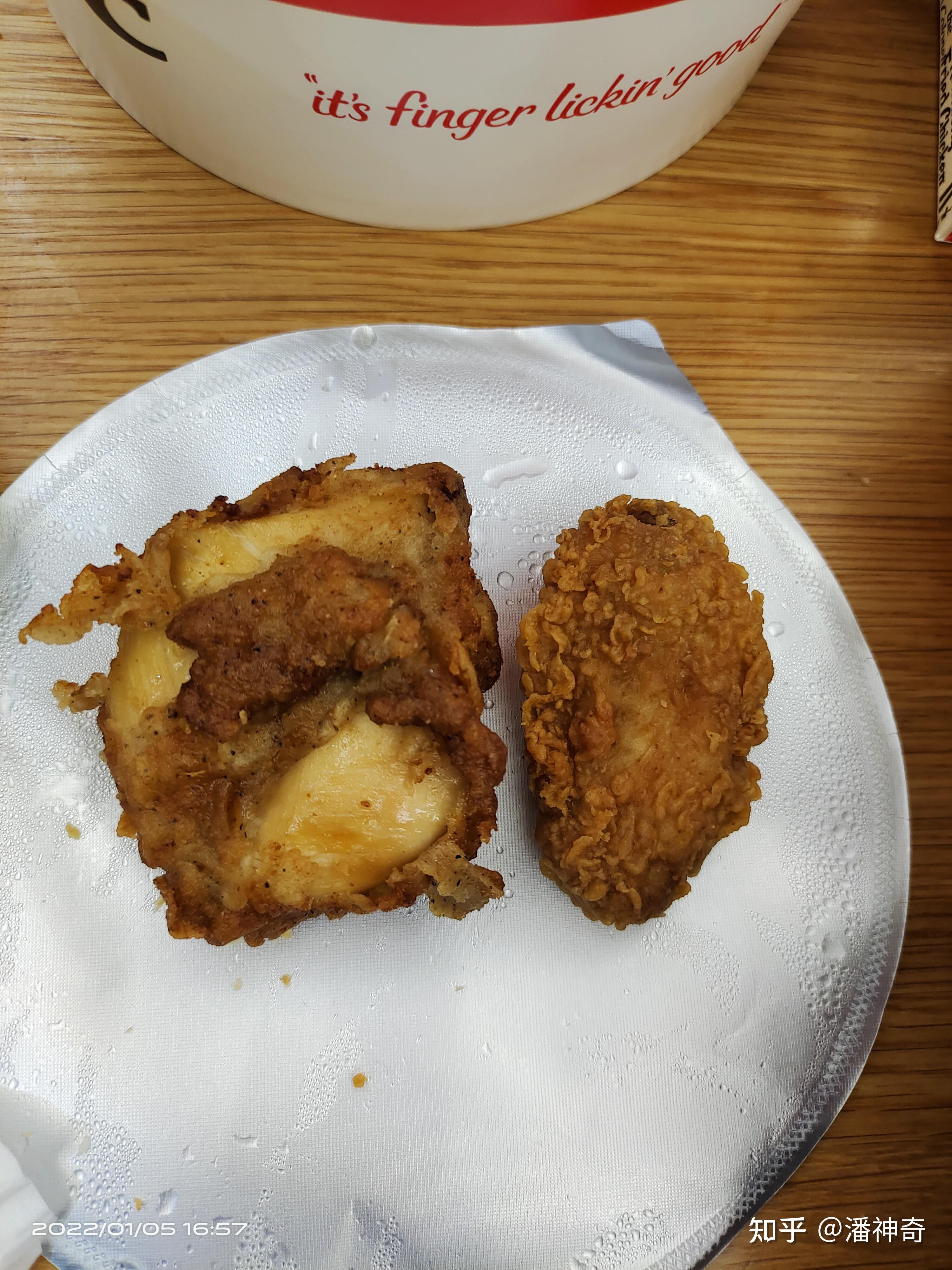 kfc的吮指原味鸡块是不是越来越小了