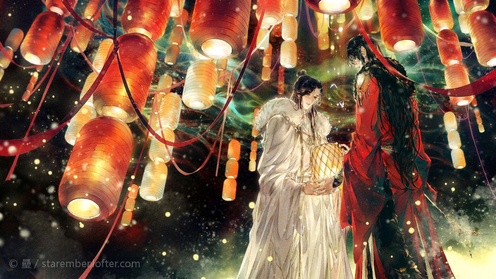 墨香铜臭三部作品人渣反派自救系统魔道祖师天官赐福里你最喜欢的人物