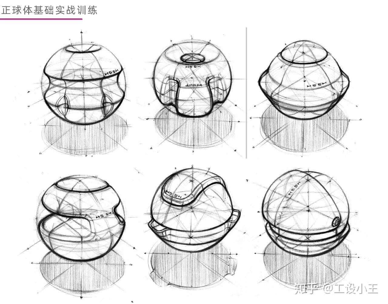 如何画一个立体球体? - 知乎
