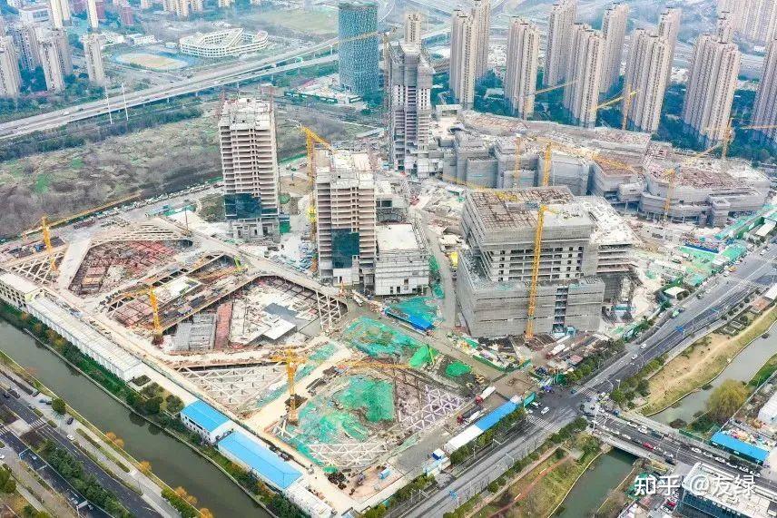 绿建三星:南京阿里中心项目全面开园 - 知乎