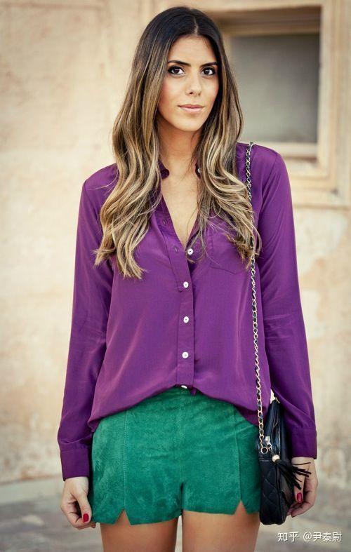 补色的方式挑选衣服会好看吗?