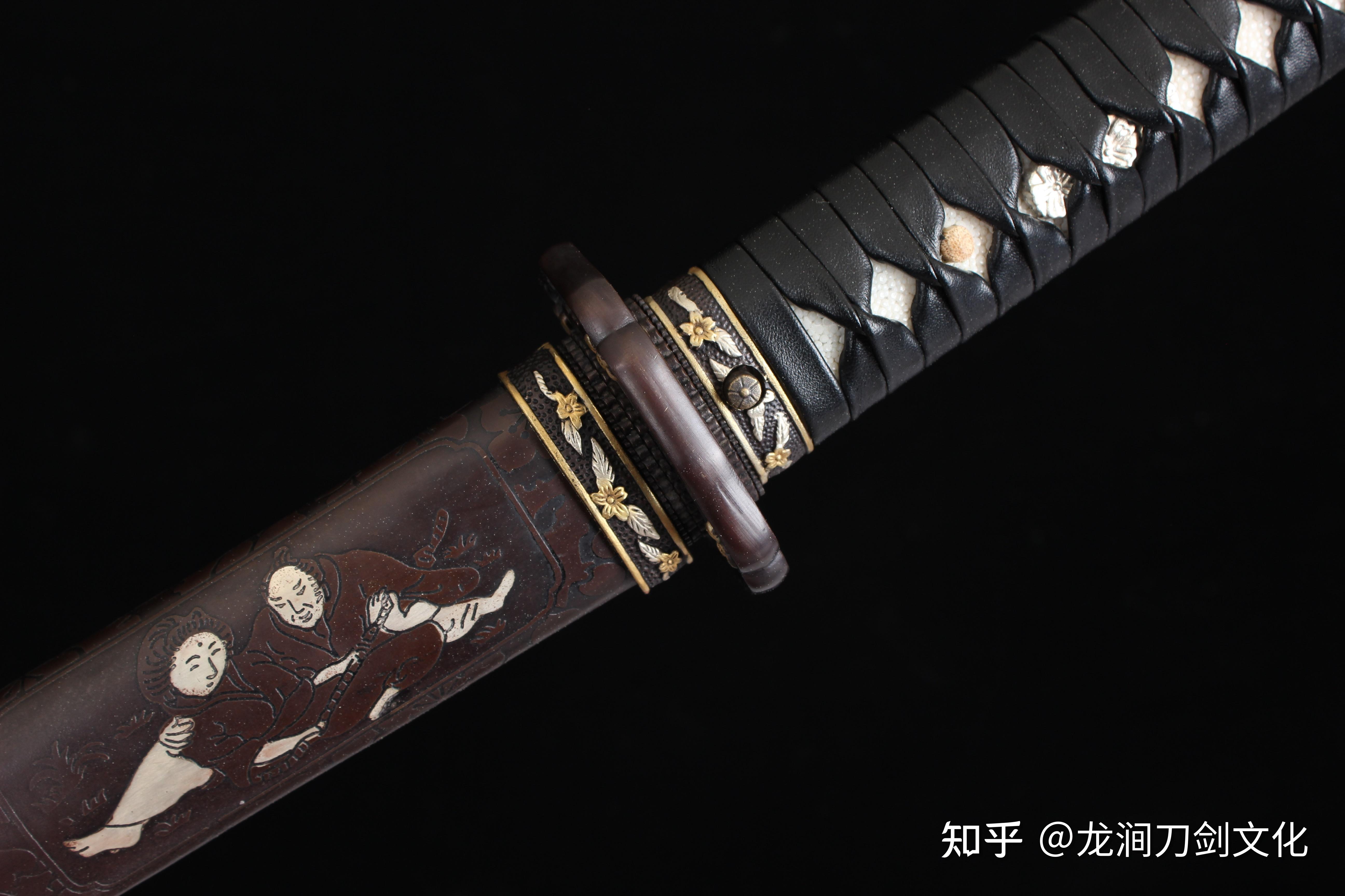 龙泉日本刀的皮柄卷和丝棉柄绳有什么不同?