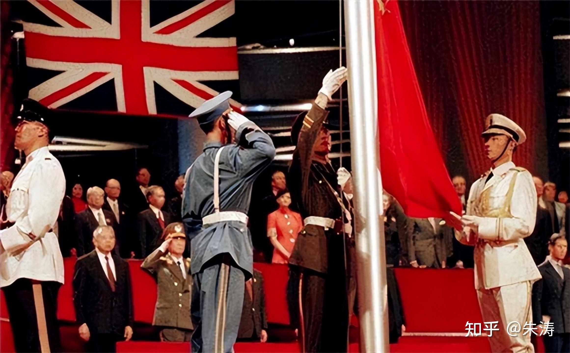 香港,澳门回归交接仪式升旗手67朱涛