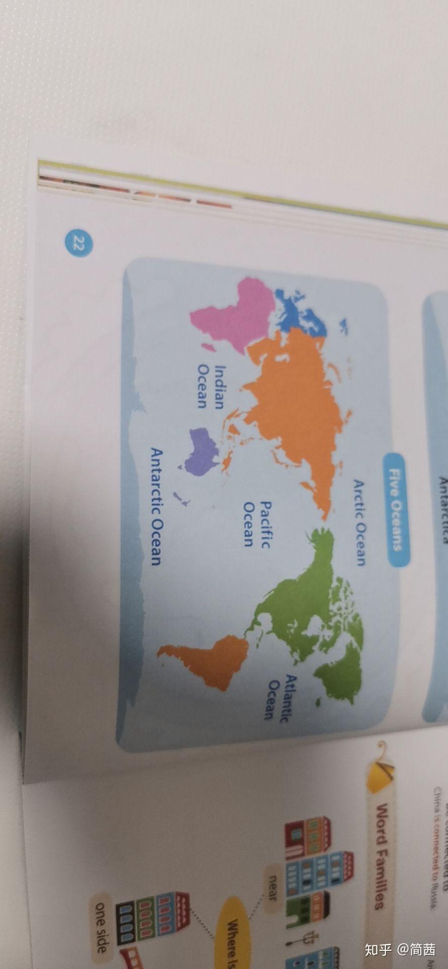 七大洲和四大洋的关系