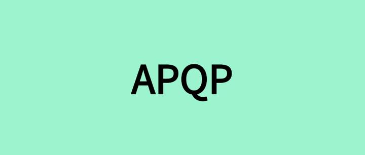 Apq Pc 新版APQP全套表格 - 知乎