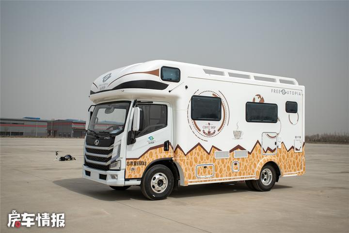 全新轻卡房车标配196度电30多万起售居住空间超大还能做生意