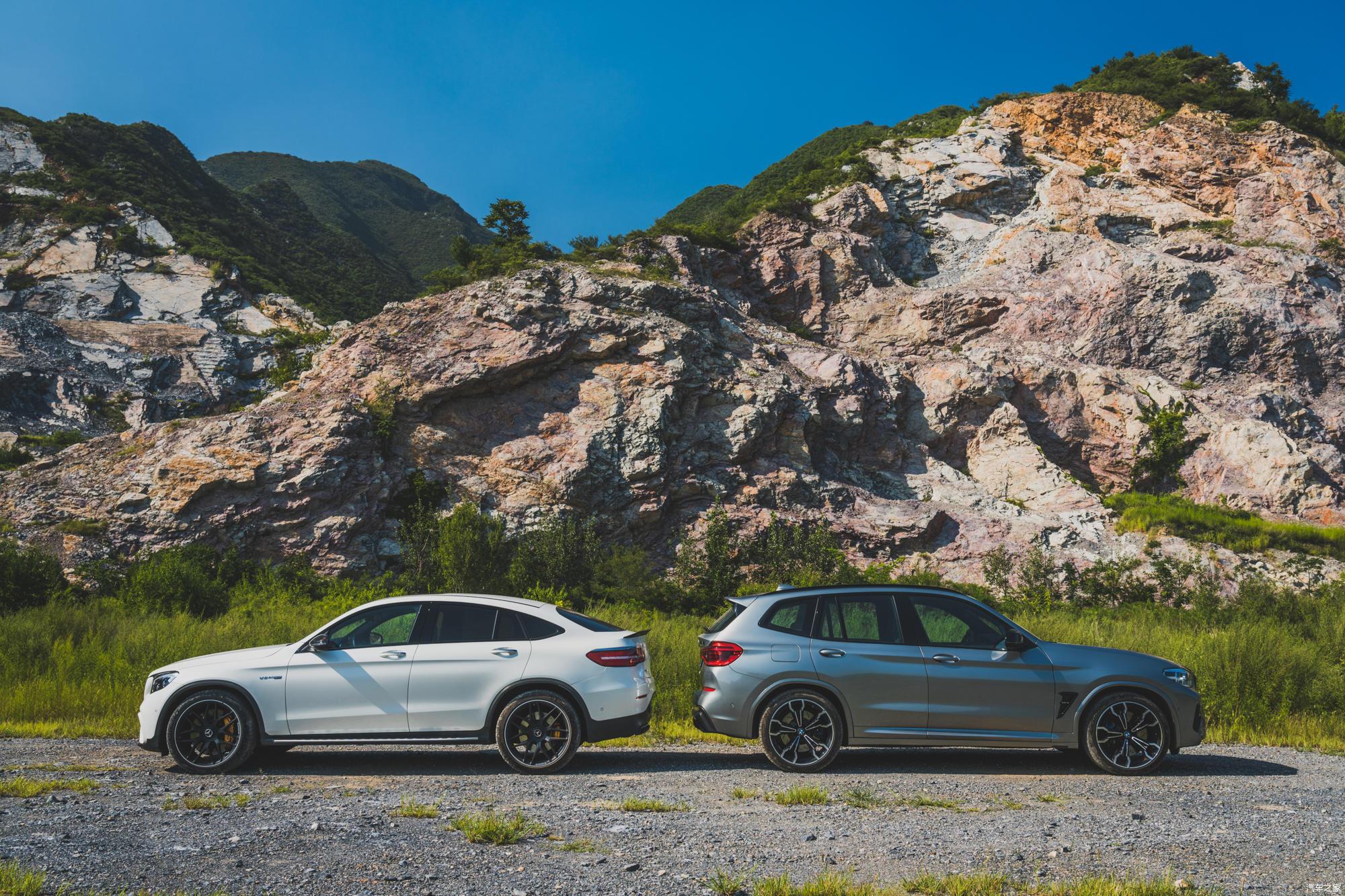 针锋相对 亦敌亦友 试驾BMW X3 M & AMG GLC 63 - 知乎