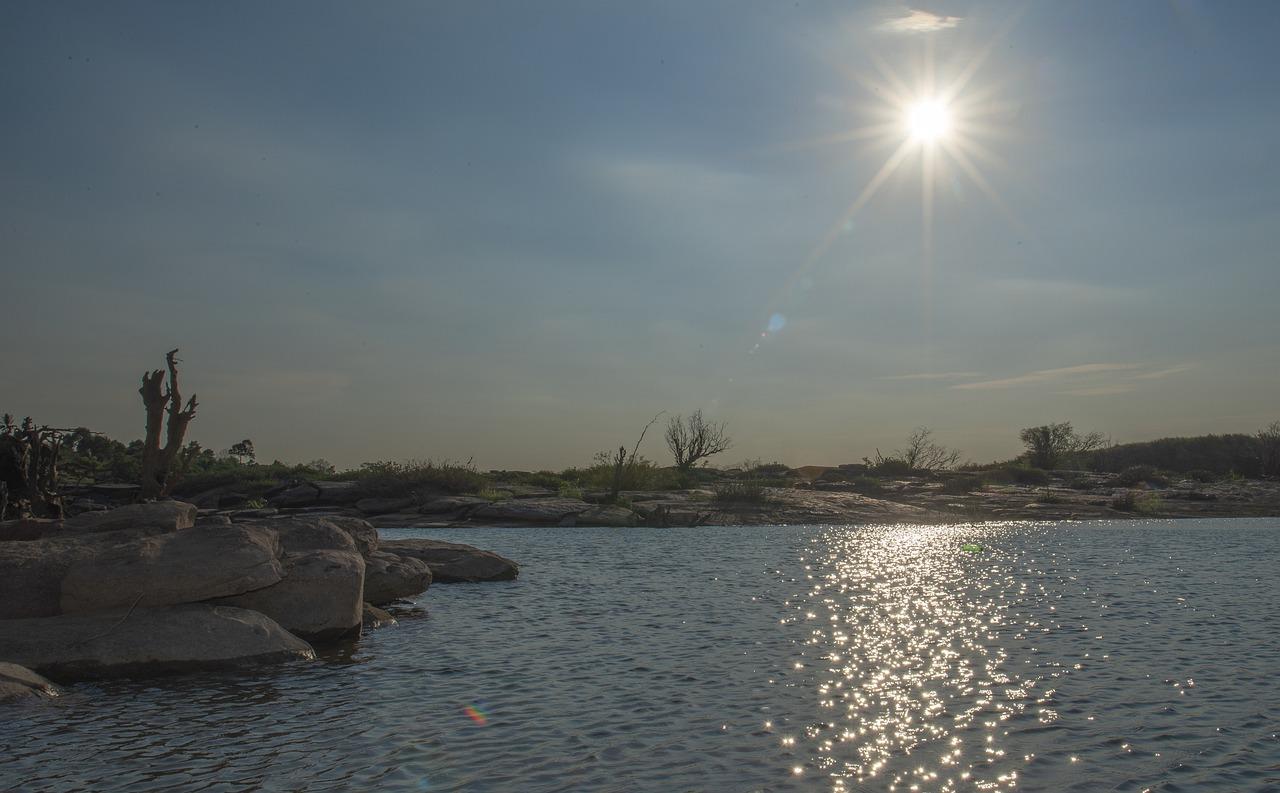 夕阳下的青春足迹