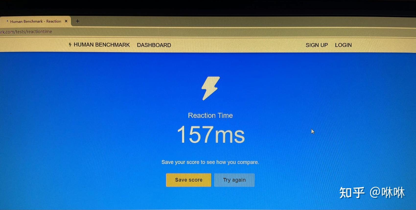 csgo为什么我反应还算快humanbenchmark稳定175ms但狙击枪架不住点