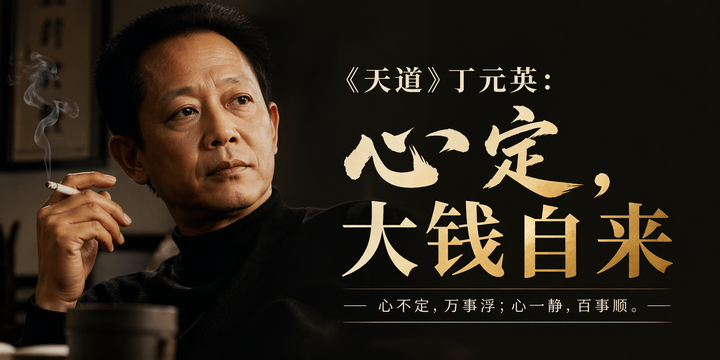 《天道》丁元英:心定,大钱自来 - 知乎