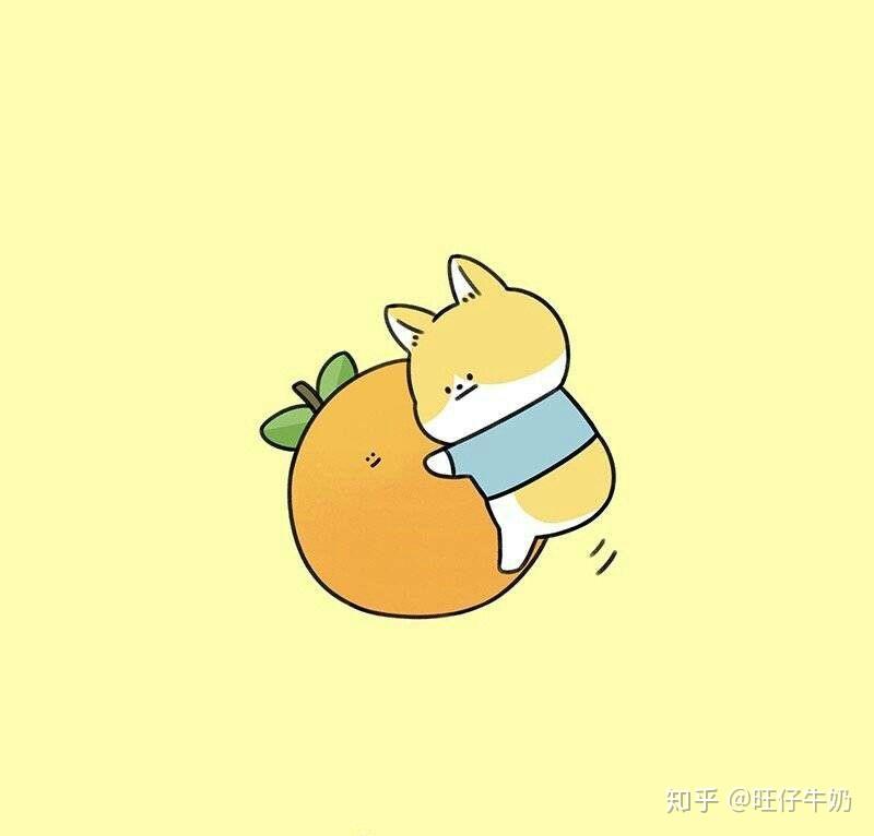 有没有这种黄色系的女生头像啊