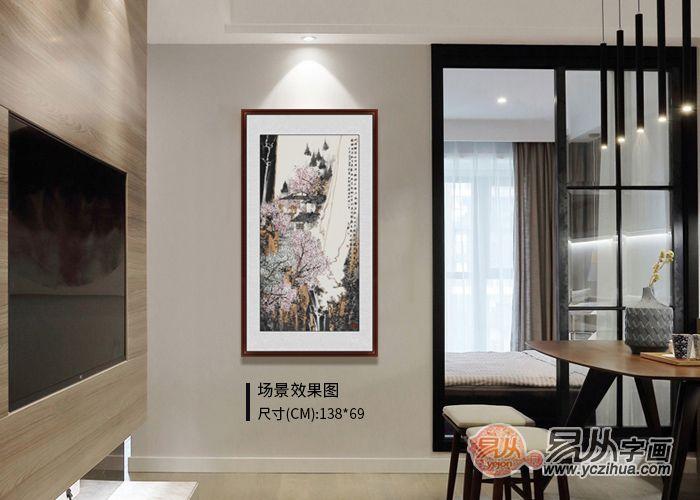 家里挂一幅名家山水画 彰显身份与品味 鞠占圃作品 - 知乎