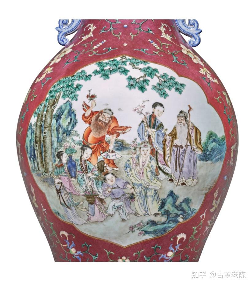赤地鶴文高足盃 大清雍正年製 款 唐物 中国古玩 中国美術 A rare miniature blue and white stem cup, Mark and period of