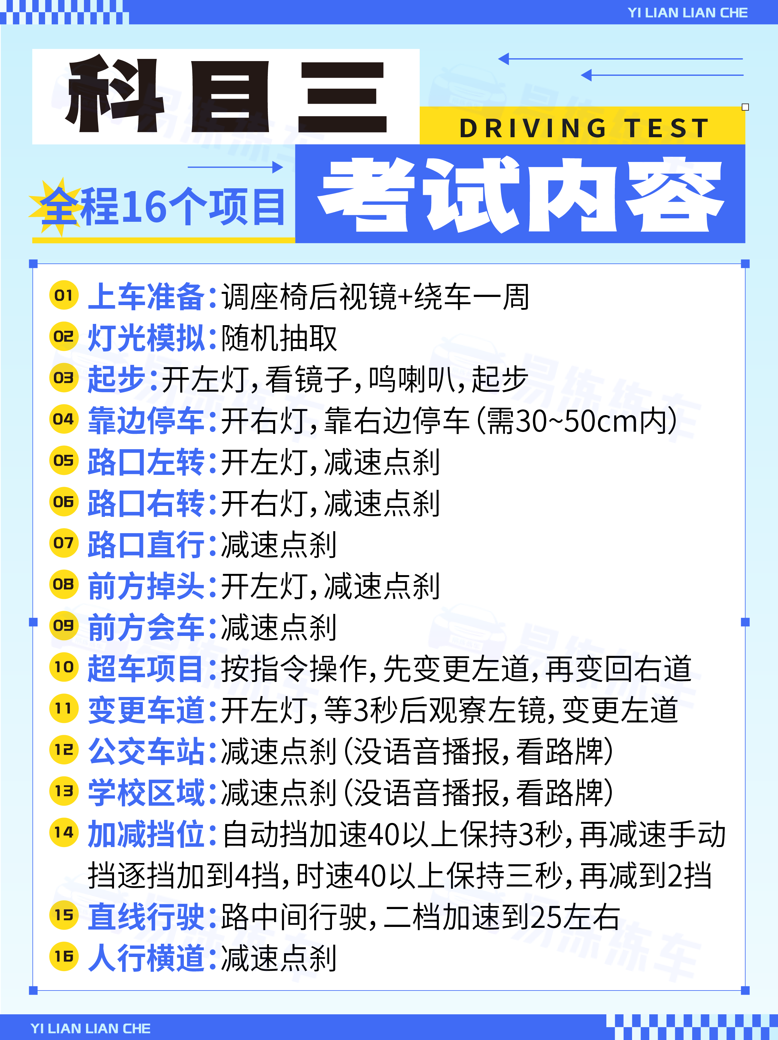 写回答 登录/注册 学车 机动车驾驶证考试 考驾照科目三要考几