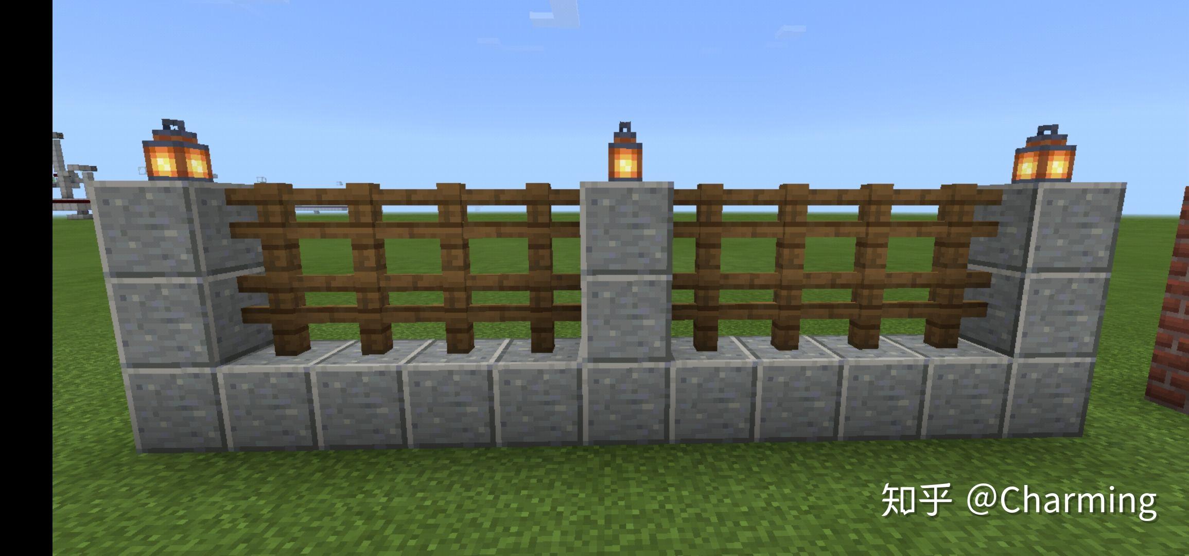 万能的知友们,minecraft有哪些美观的围墙[看简介]?