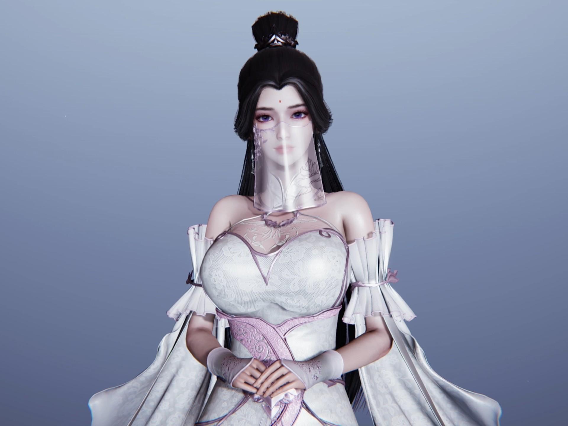 完美世界 月婵 人物卡捏脸展示