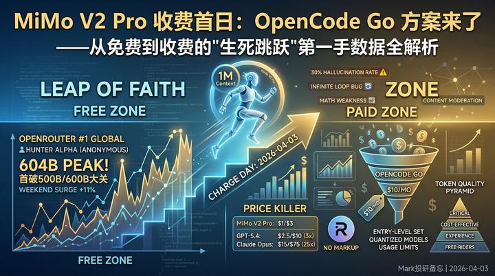 MiMo V2 Pro 收费首日：OpenCode Go 方案来了——从免费到收费的”生死跳跃”第一手数据全解析 - 知乎