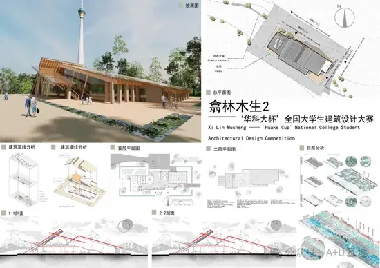 2025第一届“华科大杯”全国大学生建筑设计大赛拟获奖作品公示 - 知乎
