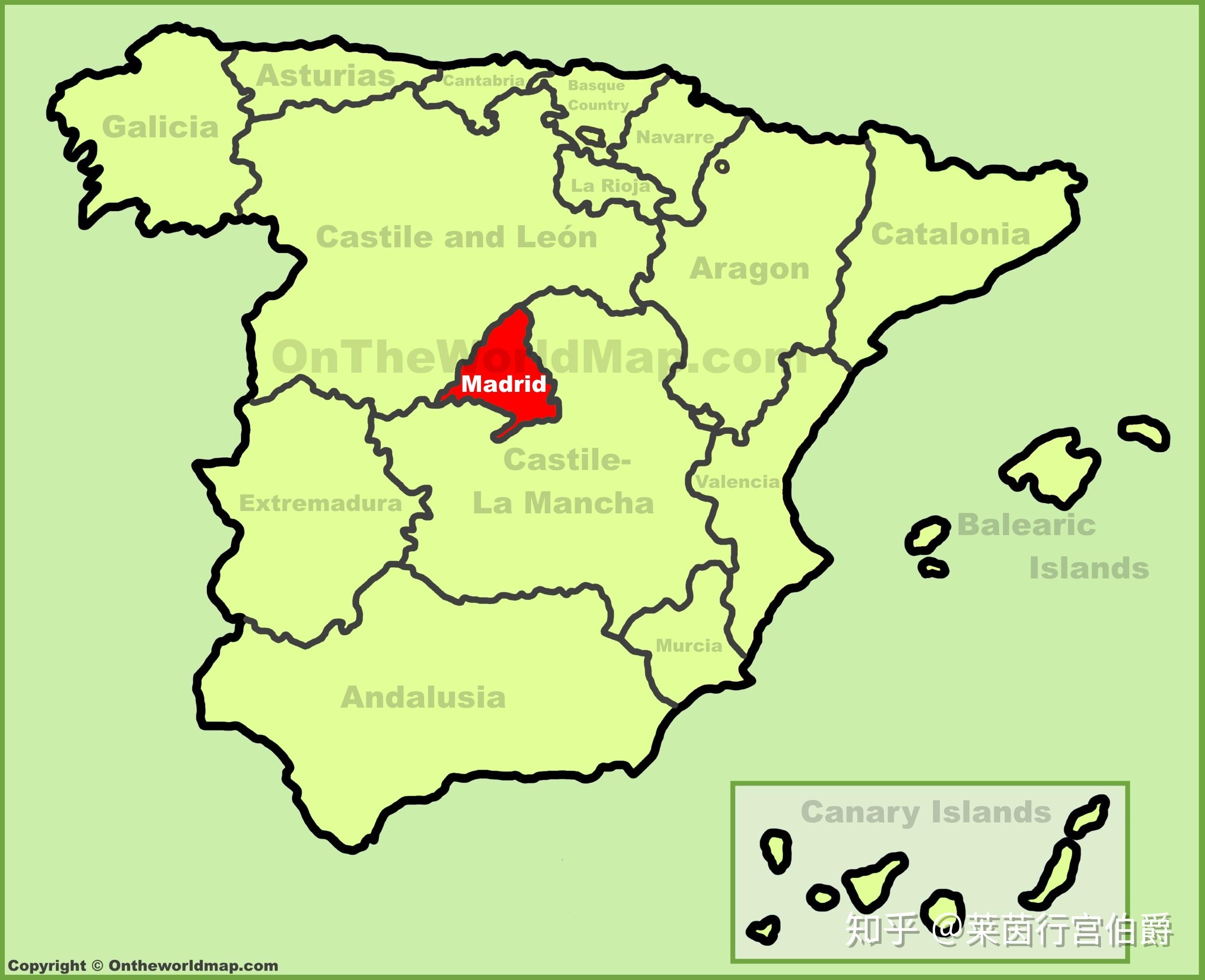 为什么西班牙要从托莱多迁都马德里? 