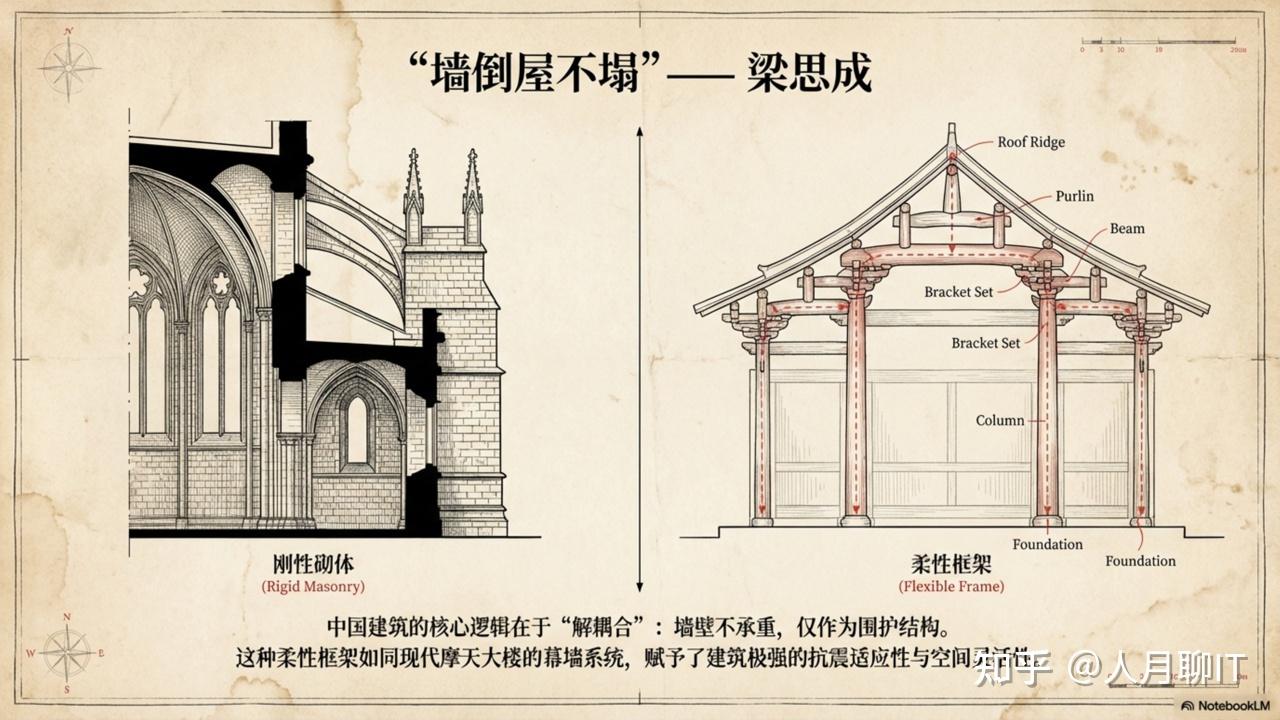 中国古代木质建筑结构分析-从唐宋豪情到明清规制的演化路线 - 知乎
