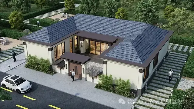 退休养老必看!15套国风一层新中式合院新标杆;别墅养老天花板 - 知乎