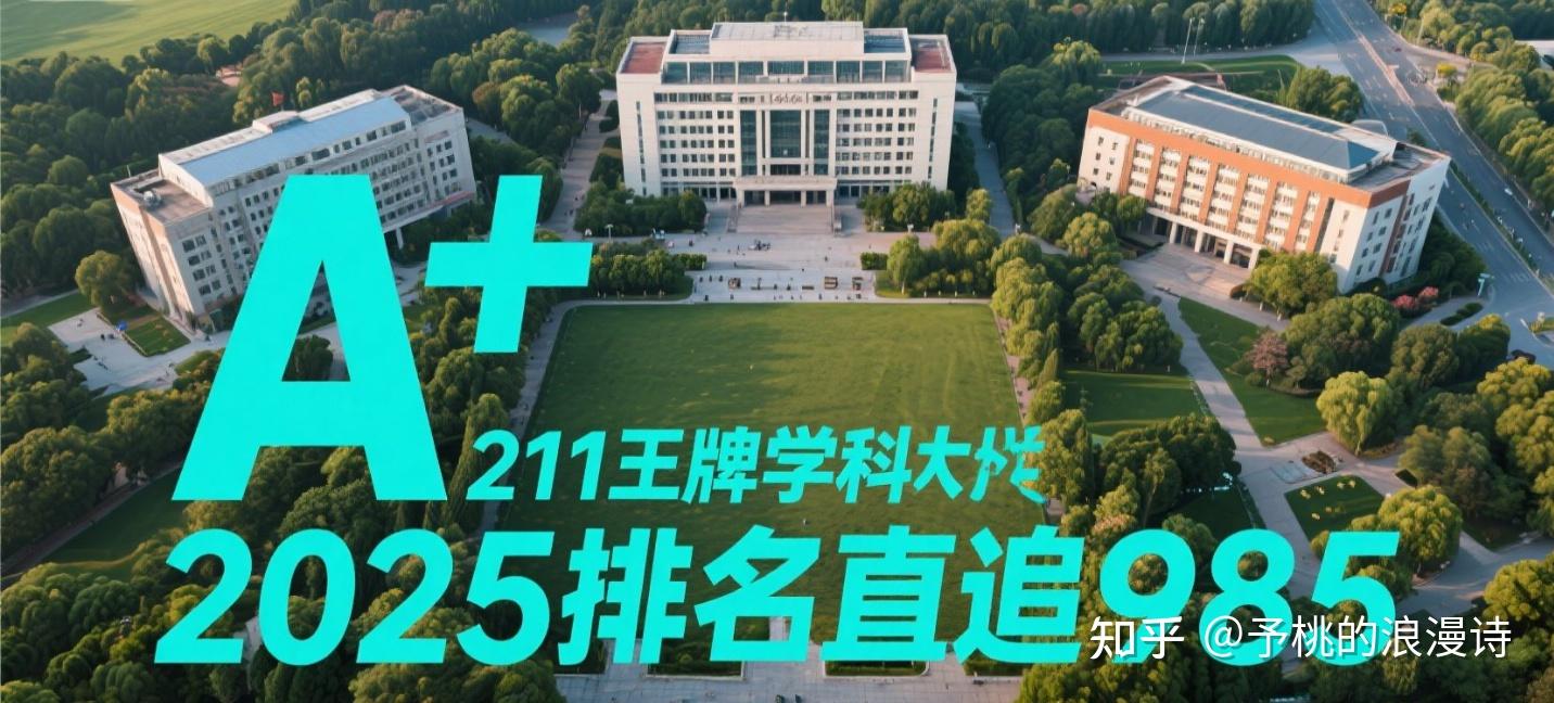 这3所211大学,A+王牌学科握在手,2025排名直追985! - 知乎
