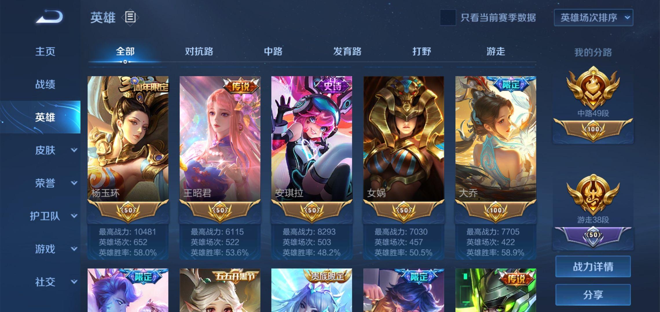 王者荣耀中有各种戴标英雄的人都是很厉害的吗?