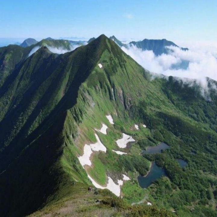 图 1 日高山脉
