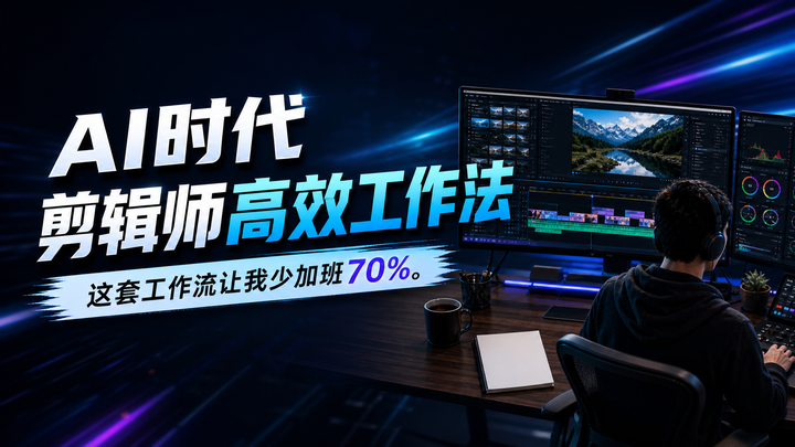 AI时代剪辑师高效工作法:这套工作流让我少加班70% - 知乎