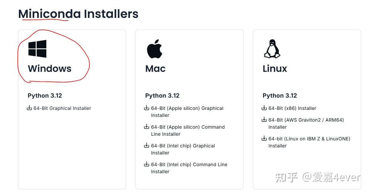  miniconda windows 10 11 python 