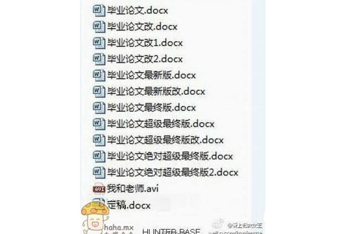 真的勇士 才敢把文档命名为 最终版 知乎