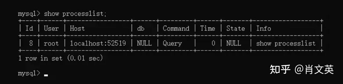 mysql show processlist - 知乎
