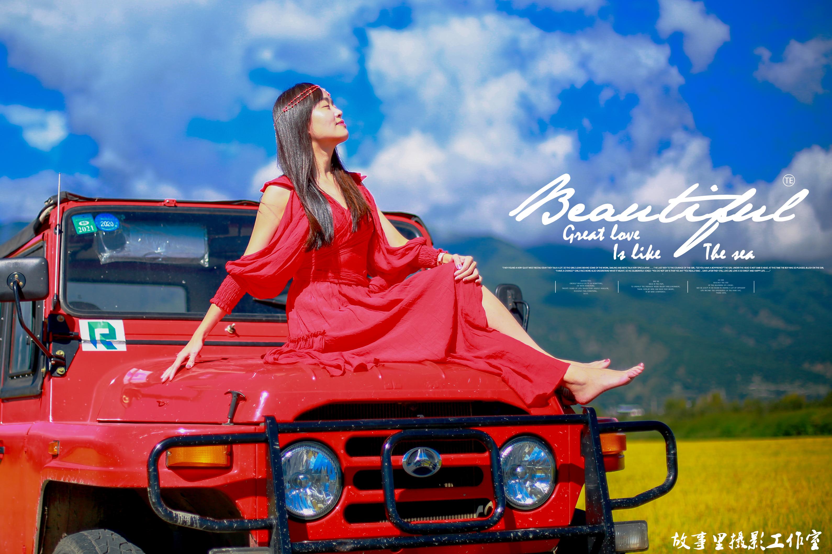 大理旅游攻略之吉普车旅拍环洱海篇