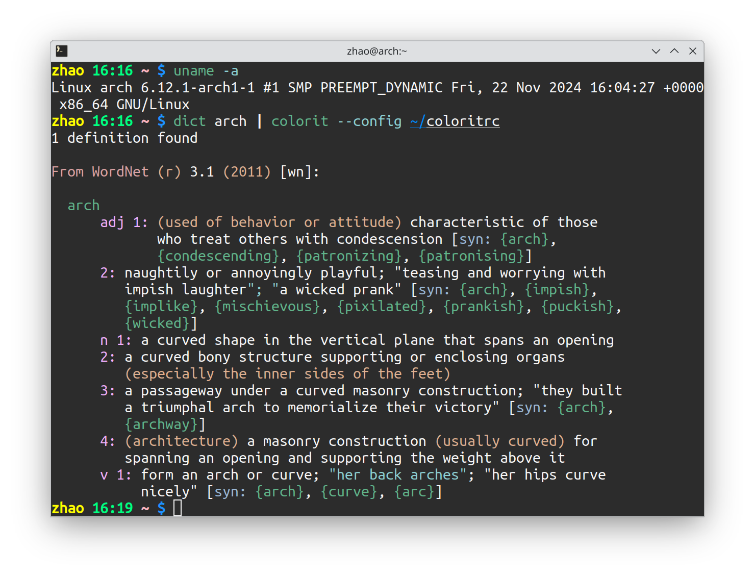 Arch Linux arch linux